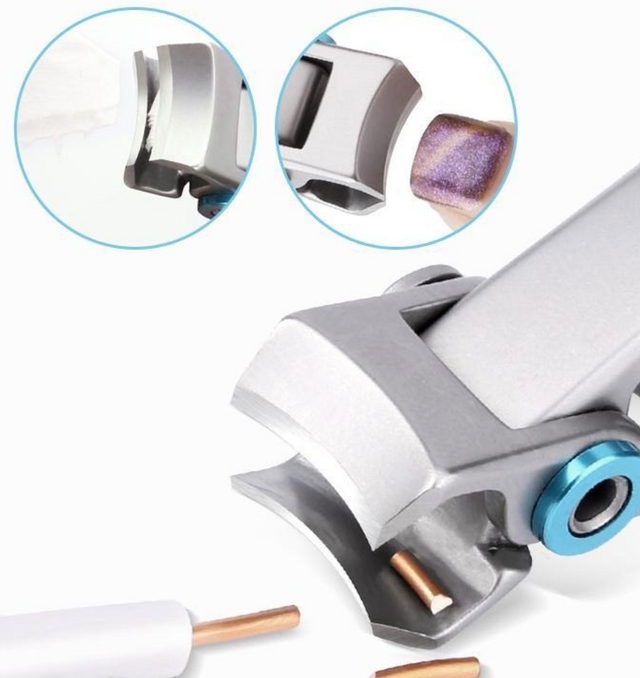 Professional Nail Trimmer  Heavy-Duty Stainless Steel Precision Clippers - Product showcase