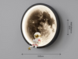 Moon LED Wall Light  Astronaut Design with Warm Glow - Product example