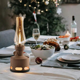 Vintage LED Lantern  Rechargeable Glass Ambient Light - Product detail 17