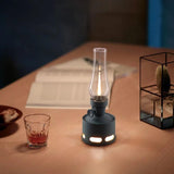 Vintage LED Lantern  Rechargeable Glass Ambient Light - Product detail 6