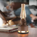 Vintage LED Lantern  Rechargeable Glass Ambient Light - Product detail 5