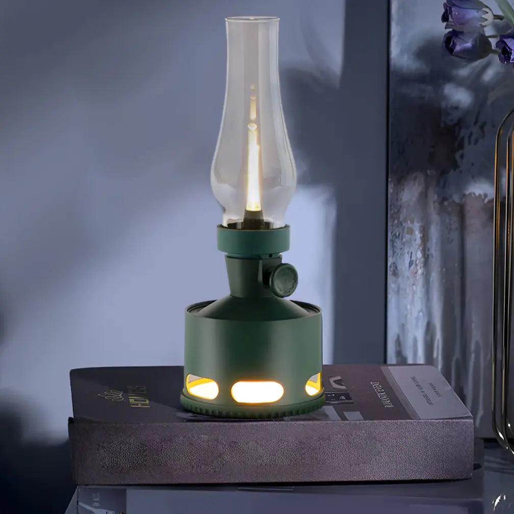 Vintage LED Lantern  Rechargeable Glass Ambient Light - Product detail 22