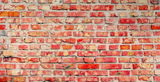 Brick Mural Wallpaper | Vintage Red Industrial Design