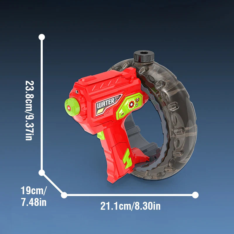 Kids Water Blaster Gun  LED Light-Up Wrist Ring Design - Product detail 6