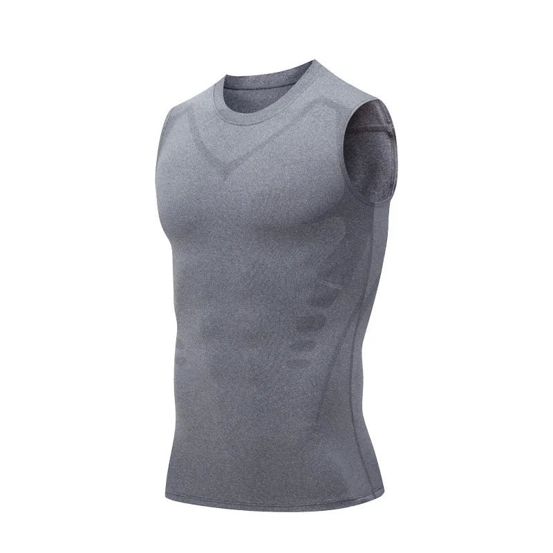Performance Athletic Tank Top  Moisture-Wicking Compression Design - Product detail 11