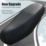 Motorcycle Seat Cover  Universal Elastic Waterproof Leather Design - Product showcase