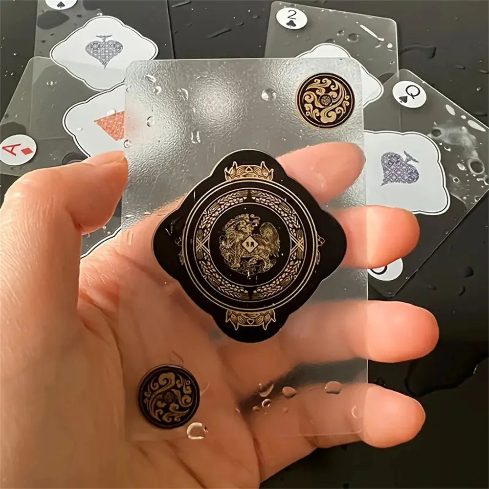 Clear Playing Cards  Waterproof PVC Deck Design - Product detail 5