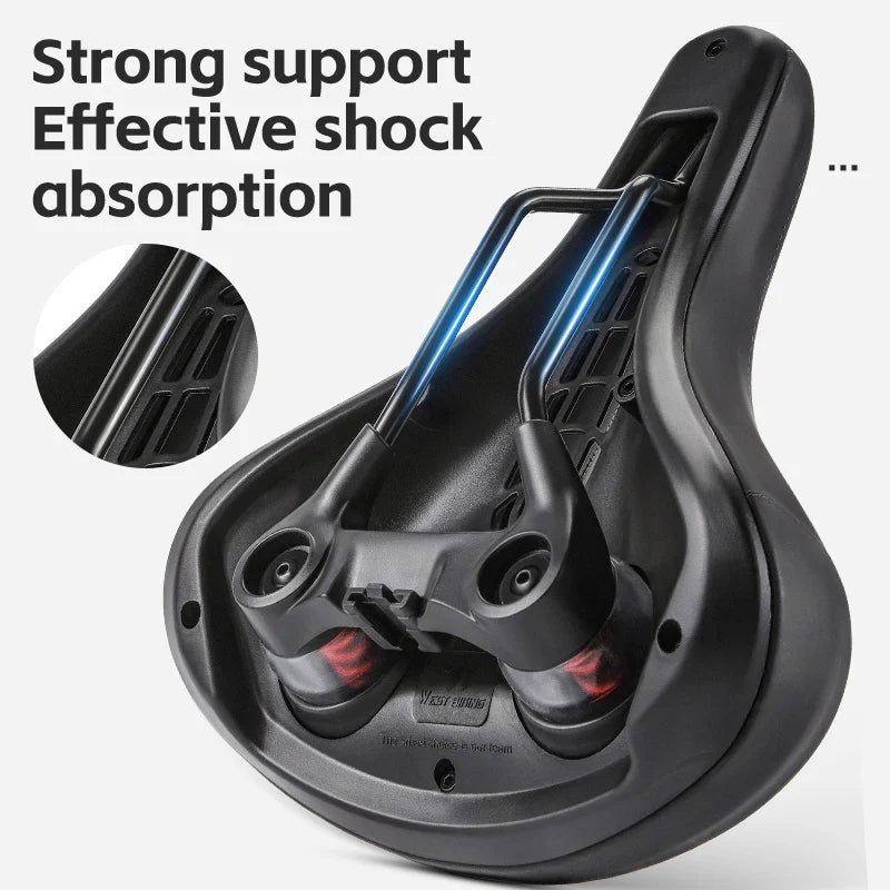 Ergonomic Bicycle Saddle  Hollow Core Shock-Absorbing Design - Product detail 4