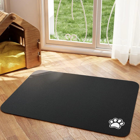 Pet Food Mat  Quick-Dry Absorbent Floor Protection - Detailed view