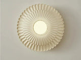 Modern French Wall Light  Fluted Milk White Design - Product detail 12