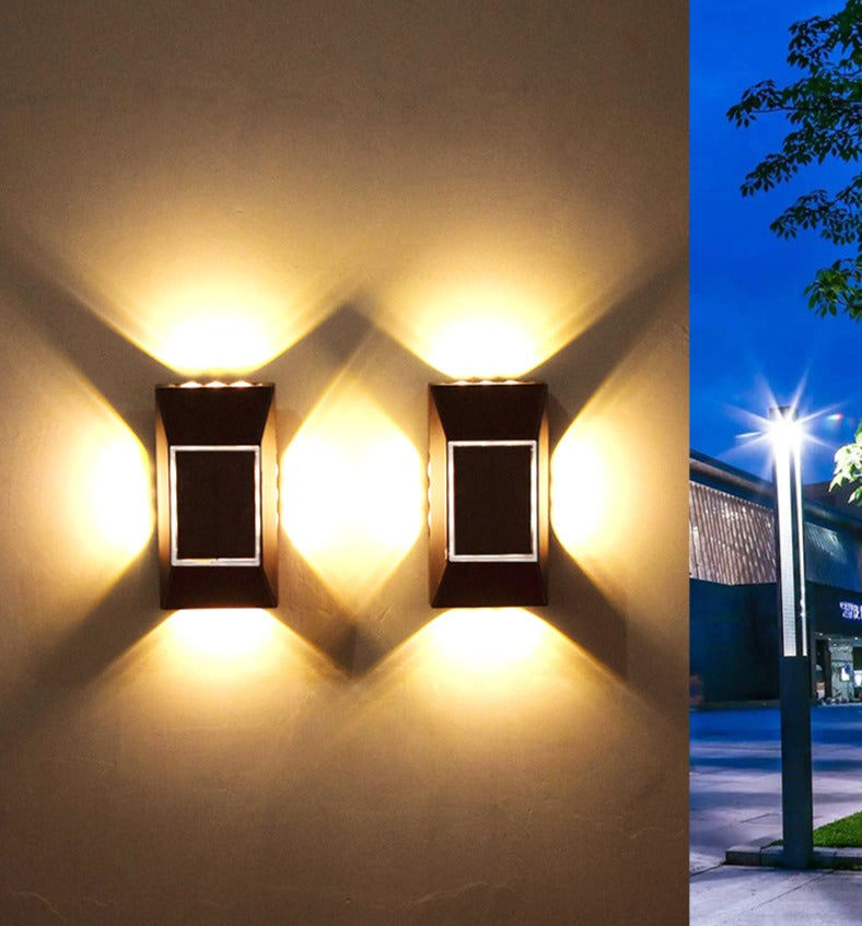 Solar Wall Light  Up-Down LED Outdoor Stair Illumination - Product detail 8