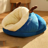 Cozy Pet Slipper Bed  Plush Coral Fleece Winter Nest - Product detail 8