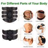 Smart EMS Muscle Trainer  USB Rechargeable Fitness Device - Detailed view