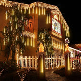 LED Meteor Shower Lights  Waterproof Cascading Outdoor Tubes - Product detail 4