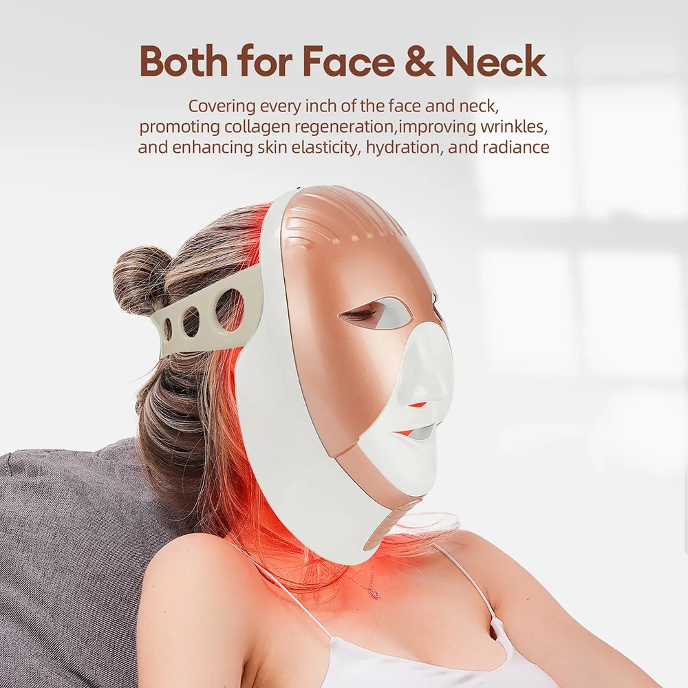 LED Light Therapy Mask  7-Color Skin Treatment Device - Product detail 5