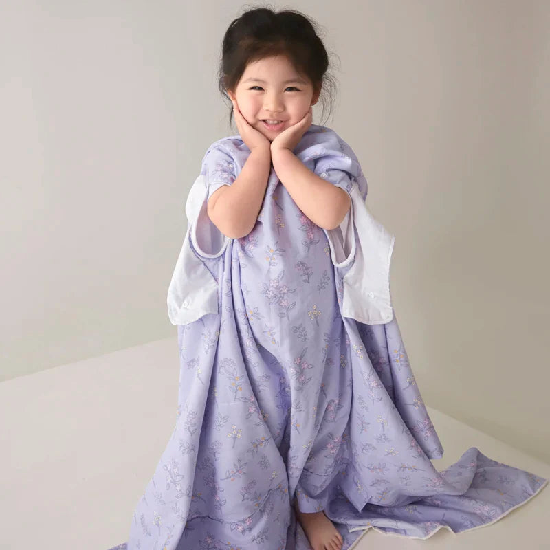 Kids Sleep Comfort Blanket  Stay-Put Design With Foot Pocket - Product detail 9