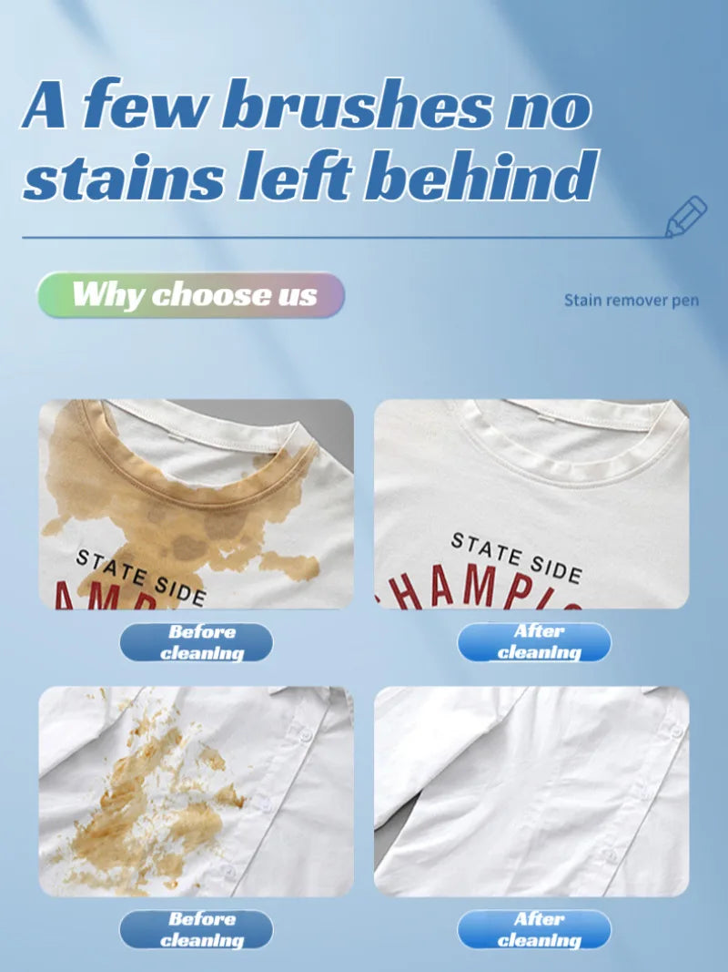 Portable Stain Remover Pen  Instant Fabric Spot Cleaner - Product example