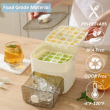 Modern Ice Cube Maker  Double Layer Storage With Handle - Product detail 11