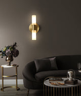 Modern LED Wall Sconce  Gold Aluminum Dual Light - Product detail 5