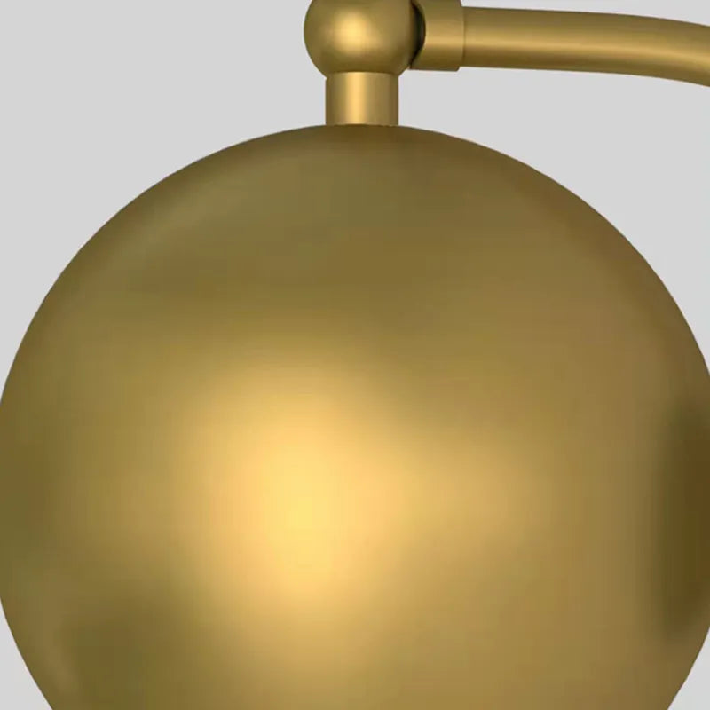 Vintage Wall Sconce  Gold Dome Adjustable Arm - Product detail 4