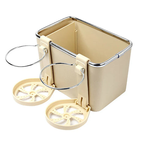 Car Storage Organizer  Dual Cup Holder Console Box - Product detail 13
