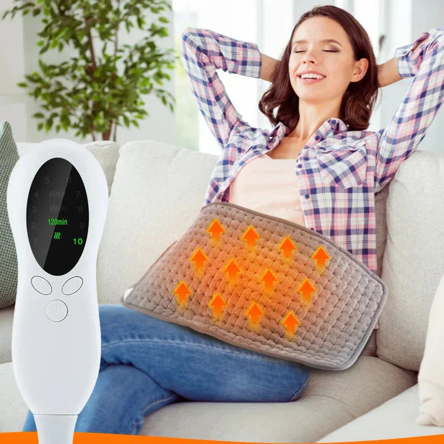 Electric Heated Mat  Adjustable Temperature Therapy Cushion - Product showcase