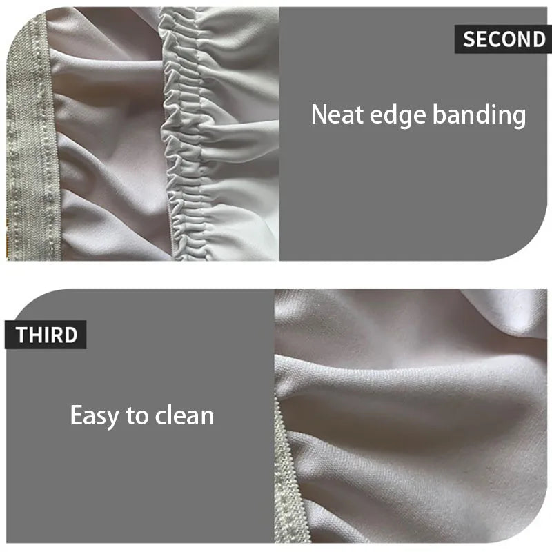 Round Table Cover  Waterproof Leather Finish - Product detail 6