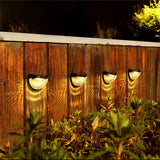 Solar Garden Wall Lights  Sunburst Pattern LED Outdoor Lighting - Product detail 4