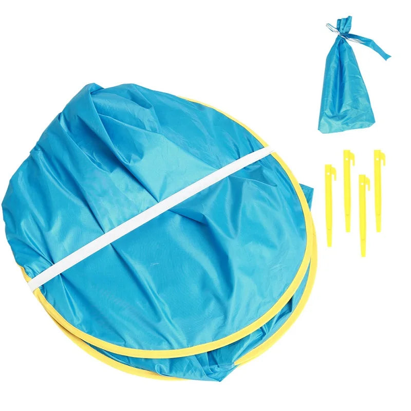 Kids Beach Tent  Pop-Up UV Protection Shelter With Pool - Product detail 9