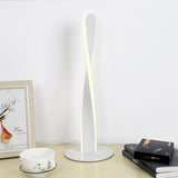 Modern LED Desk Lamp  Twist Design Aluminum Body - Product example