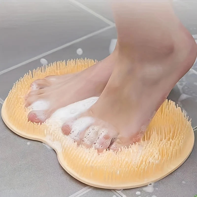 Silicone Bath Scrubber  Dual-Purpose Massage  Exfoliation Mat - Product detail 4