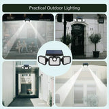 Solar Motion Sensor Light  270 Wide Angle LED Outdoor Security Lamp - Product detail 9