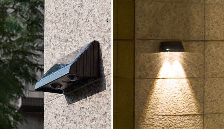 Solar Wall Light  Waterproof LED Outdoor Sensor - Product detail 5