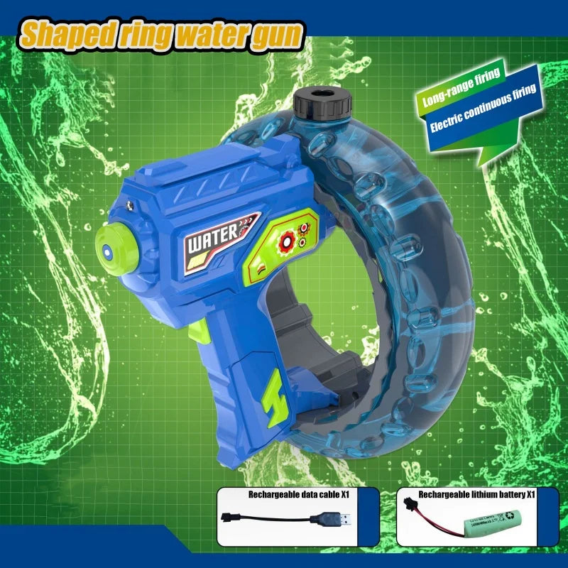 Kids Water Blaster Gun  LED Light-Up Wrist Ring Design - Product detail 12