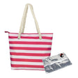 Insulated Wine Tote Bag  Nautical Stripe Dispenser Design - Product detail 13