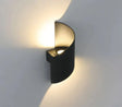 Modern Wall Light  Black Iron Curved Design - Product example
