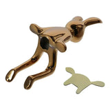 Modern Rabbit Figurine  Gold Metallic Shelf Decor - Product detail 4