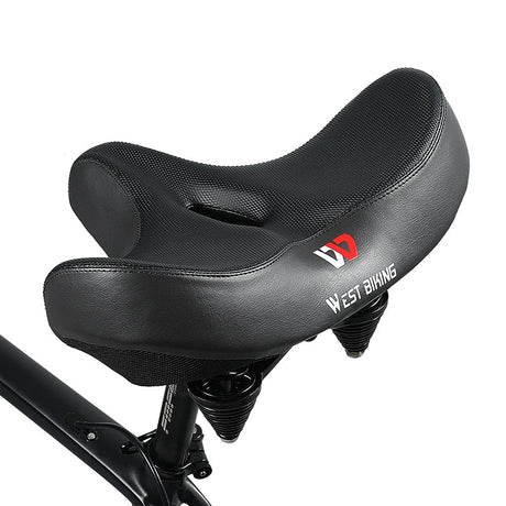 Ergonomic Bike Saddle  High-Density Foam Cushion Design - Product showcase