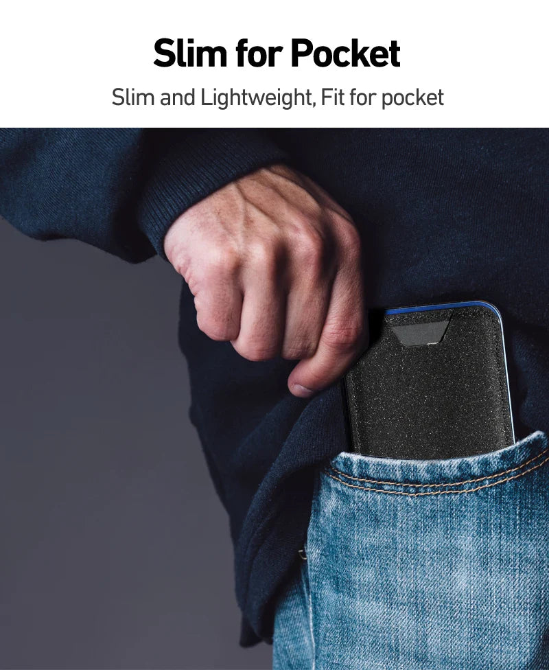 MagSafe Card Wallet  Smart Tracker Stand With RFID Protection - Product detail 13