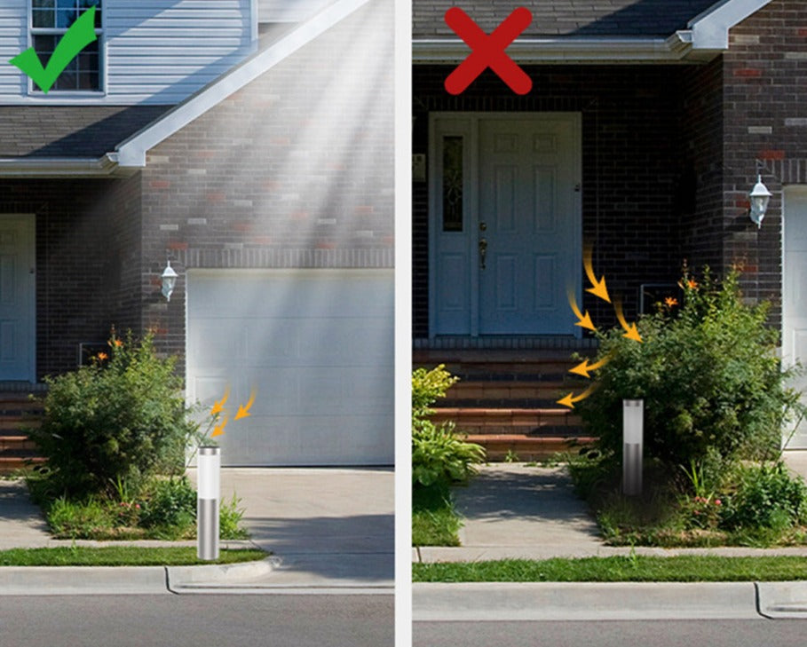 Solar Garden Path Light  Minimalist Aluminum Design - Product detail 4