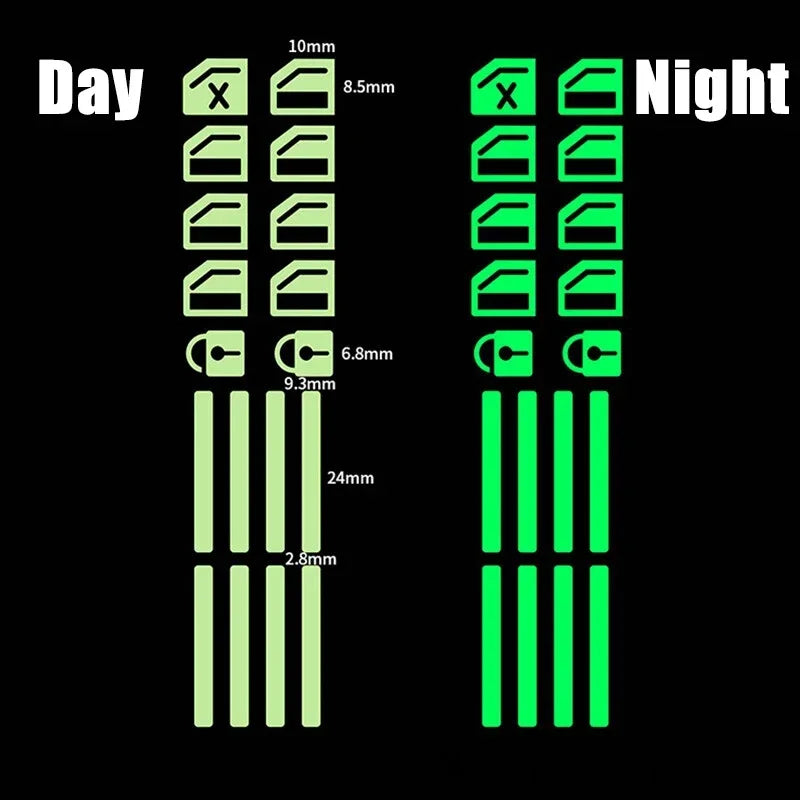 Car Window Control Stickers  Luminous Switch Indicators - Product detail 10