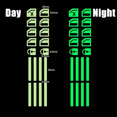 Car Window Control Stickers  Luminous Switch Indicators - Product detail 10