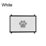 Retractable Pet Safety Gate  Mesh Barrier with Paw Print Design - Product detail 9