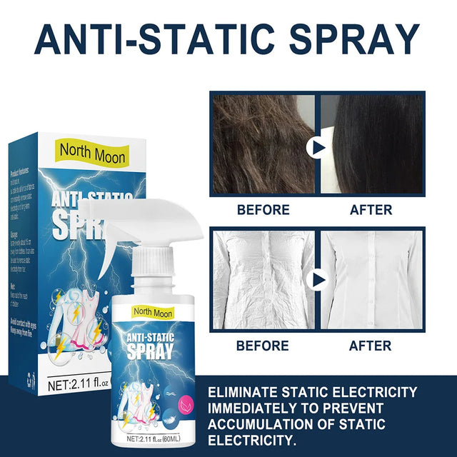 Anti-Static Spray for Clothes  Wrinkle Release Formula - Product showcase
