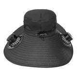 Solar Fan Sun Hat  Wide Brim Cooling Technology - Product detail 12