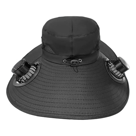 Solar Fan Sun Hat  Wide Brim Cooling Technology - Product detail 12