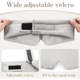 Mulberry Silk Sleep Mask  Luxury Light Blocking Design - Product detail 4