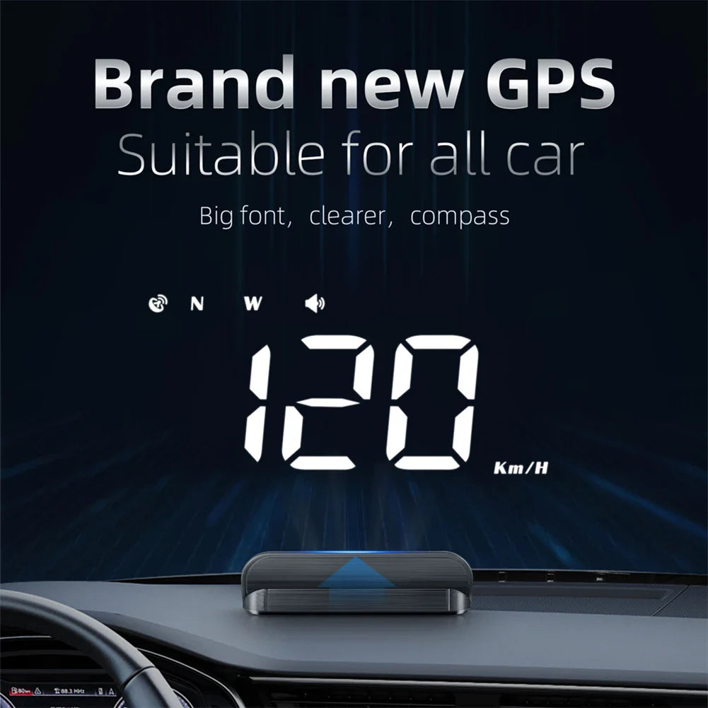 Smart GPS HUD Display  Digital Speedometer With Compass - Product detail 6