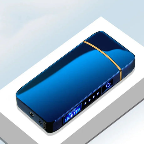 Plasma Arc Lighter  Blue Metal Double Arch Design - Product detail 13
