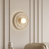 Victorian Ceiling Medallion Light  Floral Relief Pattern - Product detail 6